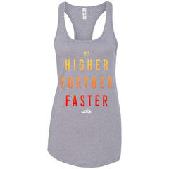 Marvel Captain Marvel Movie Higher Faster Women Tank Top Women Tank Top - parenttees