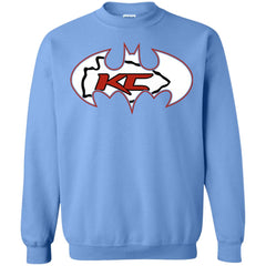 We Are The Kansas City Chiefs Batman Nfl Mashup Crewneck Pullover Sweatshirt Crewneck Pullover Sweatshirt - parenttees