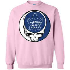 Toronto Maple Leafs Grateful Dead Steal Your Face Hockey Nhl Shirts Crewneck Pullover Sweatshirt Crewneck Pullover Sweatshirt - parenttees