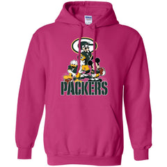 Mickey Mouse Green Bay Packer American Football Nfl Sports Shirt Pullover Hoodie Sweatshirt Pullover Hoodie Sweatshirt - parenttees