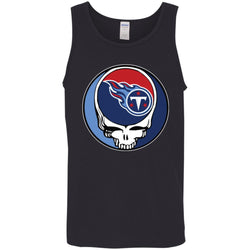 Tennessee Titans Grateful Dead Steal Your Face Football Nfl Shirts Men Cotton Tank