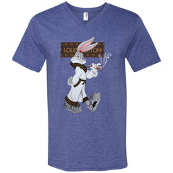 Louis Vuitton Rabbit Smoking Shirt Men V-Neck T-Shirt