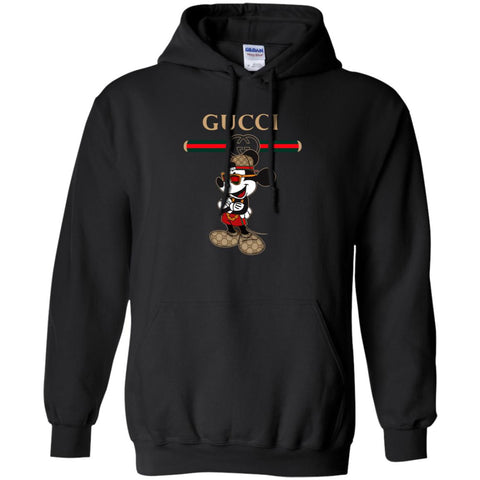 Gucci Mickey New Style T-shirt Pullover Hoodie Sweatshirt Black / S Pullover Hoodie Sweatshirt - parenttees