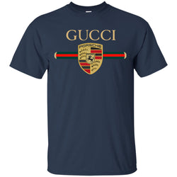 New Gucci Porsche Shirt Men Cotton T-Shirt