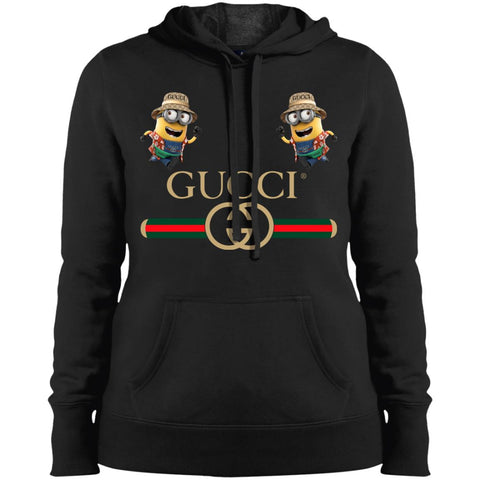 Gucci T-shirt Minion Funny Film T-shirt Women Hooded Sweatshirt Black / X-Small Women Hooded Sweatshirt - parenttees