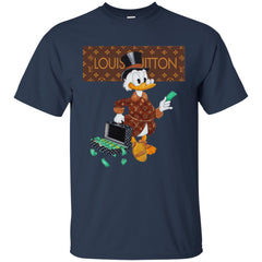 Louis Vuitton Donald Duck T-shirt Men Cotton T-Shirt Men Cotton T-Shirt - parenttees