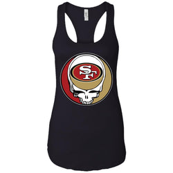 San Francisco 49ers Grateful Dead Steal Your Face Football Nfl Shirts Women Tank Top