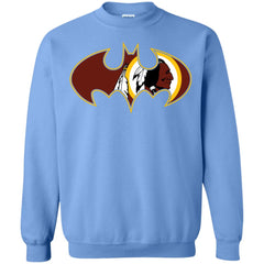 We Are The Washington Redskins Batman Nfl Mashup Crewneck Pullover Sweatshirt Crewneck Pullover Sweatshirt - parenttees