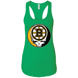 Boston Bruins Grateful Dead Steal Your Face Hockey Nhl Shirts Women Tank Top