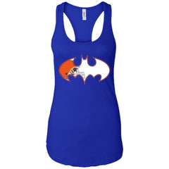 We Are The Cleveland Browns Batman Nfl Mashup Women Tank Top Women Tank Top - parenttees