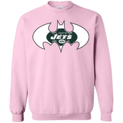 We Are The New York Jets Batman Nfl Mashup Crewneck Pullover Sweatshirt Crewneck Pullover Sweatshirt - parenttees