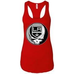 Los Angeles Kings Grateful Dead Steal Your Face Hockey Nhl Shirts Women Tank Top Women Tank Top - parenttees