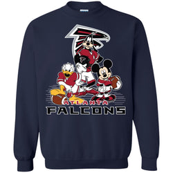 Mickey Mouse Atlanta Falcons American Football Nfl Sports Shirt Crewneck Pullover Sweatshirt