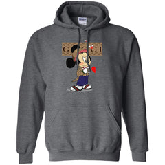 Couple Gucci Mickey Tshirt Valentine's Day Pullover Hoodie Sweatshirt Pullover Hoodie Sweatshirt - parenttees