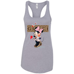 Minnie Mouse Love Couple T-shirt Valentine's Day T-shirt Women Tank Top Women Tank Top - parenttees