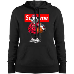 Supreme Bear Basketball T-shirt Women Hooded Sweatshirt Women Hooded Sweatshirt - parenttees