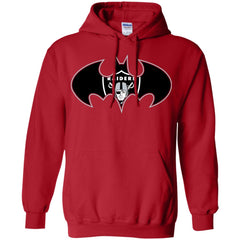 We Are The Oakland Raiders Batman Nfl Mashup Pullover Hoodie Sweatshirt Pullover Hoodie Sweatshirt - parenttees