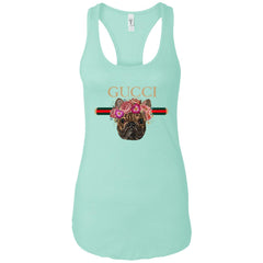 Gucci New Style Bull Dogs T-shirt Women Tank Top Women Tank Top - parenttees