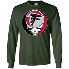 Atlanta Falcons Grateful Dead Steal Your Face Football Nfl Shirts Men Long Sleeve Shirt Men Long Sleeve Shirt - parenttees