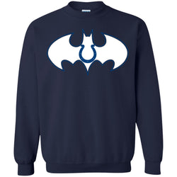 We Are The Indianapolis Colts Batman Nfl Mashup Crewneck Pullover Sweatshirt