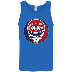 Montreal Canadiens Grateful Dead Steal Your Face Hockey Nhl Shirts Men Cotton Tank Men Cotton Tank - parenttees