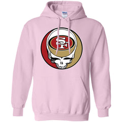 San Francisco 49ers Grateful Dead Steal Your Face Football Nfl Shirts Pullover Hoodie Sweatshirt Pullover Hoodie Sweatshirt - parenttees