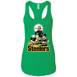 Mickey Mouse Pittsburgh Steelers American Football Nfl Sports Shirt Women Tank Top