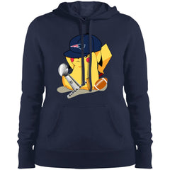 Nfl - New England Patriots Pikachu Super Bowl 2019 Football Women Hooded Sweatshirt Women Hooded Sweatshirt - parenttees