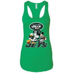 Mickey Mouse New York Jets American Football Nfl Sports Shirt Women Tank Top Women Tank Top - parenttees