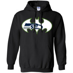 We Are The Seattle Seahawks Batman Nfl Mashup Pullover Hoodie Sweatshirt