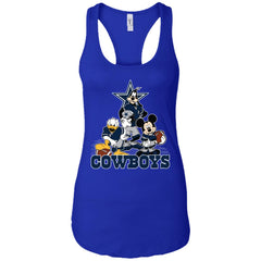 Mickey Mouse Dallas Cowboys American Football Nfl Sports Shirt Women Tank Top Women Tank Top - parenttees