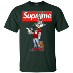 Supreme Rabbit Money Men Cotton T-Shirt Men Cotton T-Shirt - parenttees