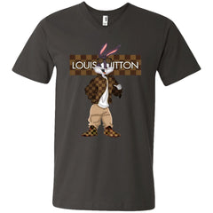 Louis Vuitton Rabbit Beauty T-shirt Men V-Neck T-Shirt Men V-Neck T-Shirt - parenttees