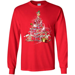 Chanel Christmas Tree T-shirt Men Long Sleeve Shirt Men Long Sleeve Shirt - parenttees