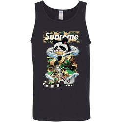 Supreme Panda Kung Fu T-shirt Men Cotton Tank