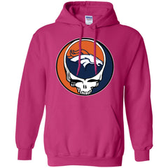 Denver Broncos Grateful Dead Steal Your Face Football Nfl Shirts Pullover Hoodie Sweatshirt Pullover Hoodie Sweatshirt - parenttees