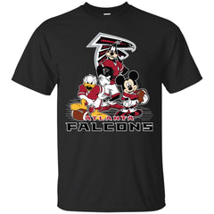 Mickey Mouse Atlanta Falcons American Football Nfl Sports Shirt Men Cotton T-Shirt Men Cotton T-Shirt - parenttees
