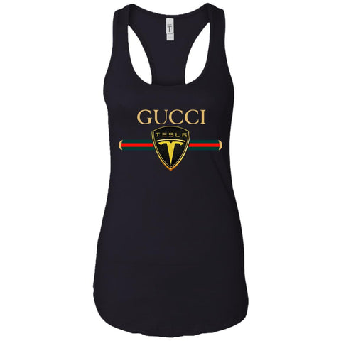 Gucci Tesla T-shirt Women Tank Top Black / X-Small Women Tank Top - parenttees