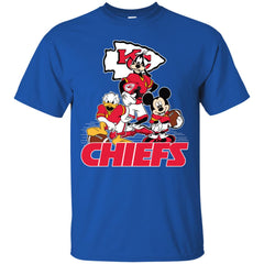 Mickey Mouse Kansas City Chiefs American Football Nfl Sports Shirt Men Cotton T-Shirt Men Cotton T-Shirt - parenttees