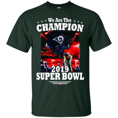 Nfl – Los Angeles Rams We Are The Champion 2019 Super Bowl Football Men Cotton T-Shirt Men Cotton T-Shirt - parenttees