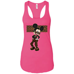 Best Louis Vuitton Mickey Fashion T-shirt Women Tank Top Women Tank Top - parenttees