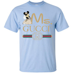 Gucci Couple Disney Ms Minnie Valentine's Day T-shirt Men Cotton T-Shirt Men Cotton T-Shirt - parenttees