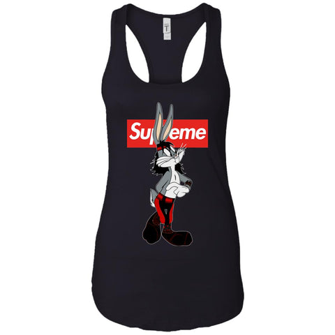 Supreme Rabbit T-shirt Women Tank Top Black / X-Small Women Tank Top - parenttees