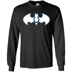 We Are The Indianapolis Colts Batman Nfl Mashup Men Long Sleeve Shirt Men Long Sleeve Shirt - parenttees