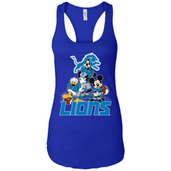 Mickey Mouse Detroit Lions American Football Nfl Sports Shirt Women Tank Top Women Tank Top - parenttees