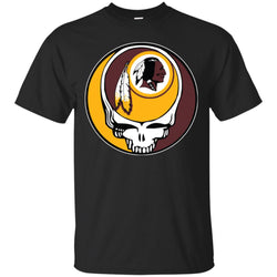 Washington Redskins Grateful Dead Steal Your Face Football Nfl Shirts Men Cotton T-Shirt