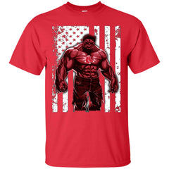 Giants Hulk Boston Red Sox T-shirt Flag Men Cotton T-Shirt Men Cotton T-Shirt - parenttees