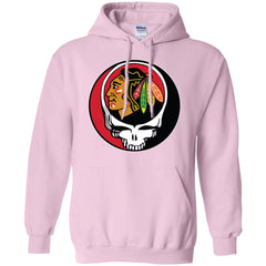 Chicago Blackhawks Grateful Dead Steal Your Face Hockey Nhl Shirts Pullover Hoodie Sweatshirt Pullover Hoodie Sweatshirt - parenttees