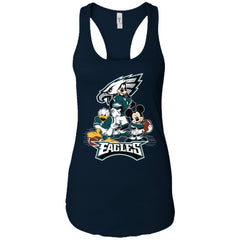 Mickey Mouse Philadelphia Eagle American Football Nfl Sports Shirt Women Tank Top Women Tank Top - parenttees