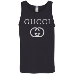 Vintage Gucci Logo Inspired Men Cotton Tank Men Cotton Tank - parenttees